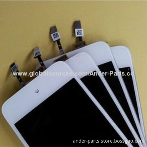 For iPod Touch 4th LCD Display with Digitizer Replacement, Colorful, High Quality, Wholesale